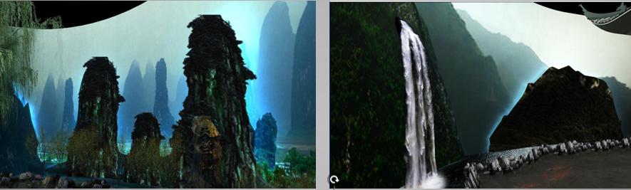 旅游行業展廳設計效果圖 旅游行業展廳設計效果圖