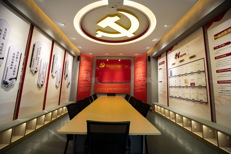 寶雞長青能源化工黨建館設計與施工完工 寶雞長青能源化工黨建館設計與施工完工