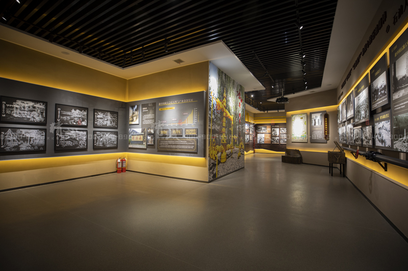 油田展館設計施工|陜參一井展覽館案例 油田展館設計施工|陜參一井展覽館案例