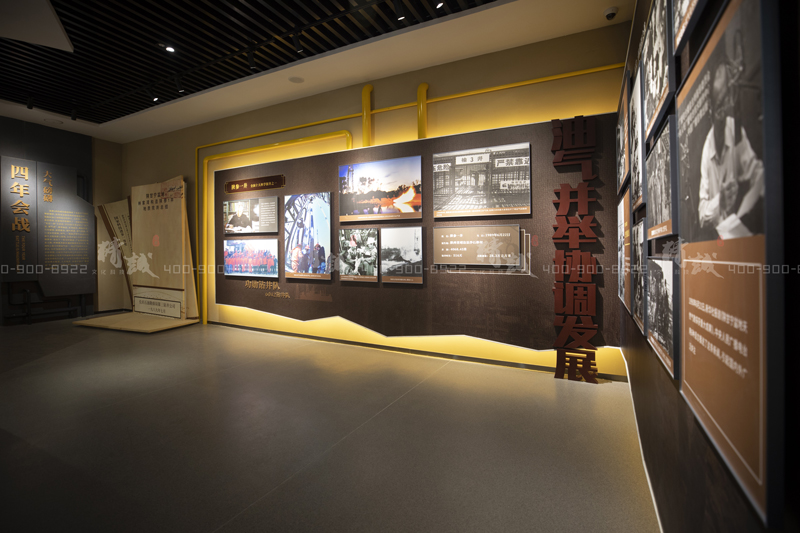 油田展館設計施工|陜參一井展覽館案例 油田展館設計施工|陜參一井展覽館案例