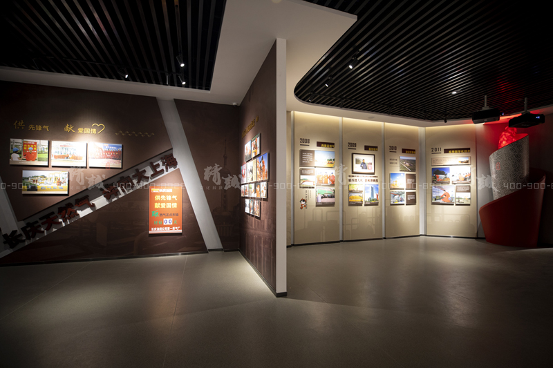 油田展館設計施工|陜參一井展覽館案例 油田展館設計施工|陜參一井展覽館案例