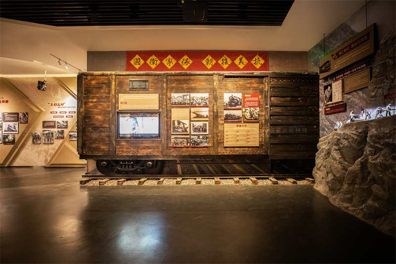 鐵路展館設(shè)計施工-陜西鐵路陳列館案例展示 鐵路展館設(shè)計施工-陜西鐵路陳列館案例展示