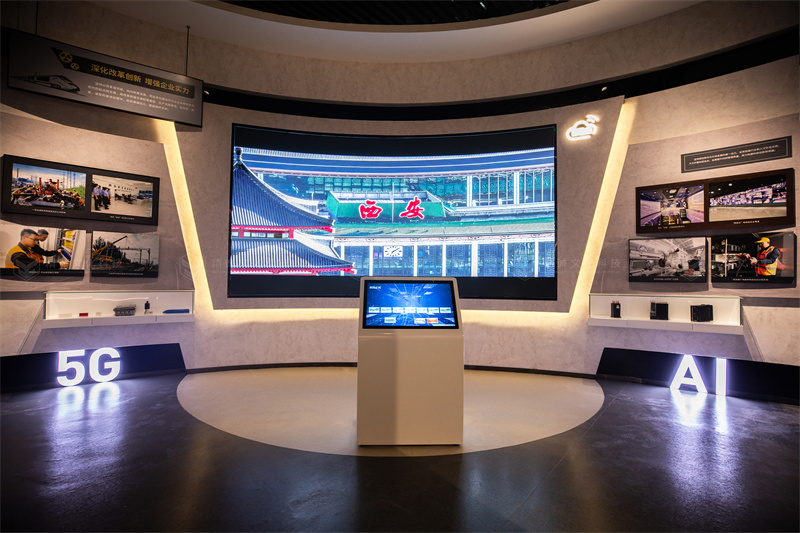 鐵路展館設(shè)計施工-陜西鐵路陳列館案例展示 鐵路展館設(shè)計施工-陜西鐵路陳列館案例展示