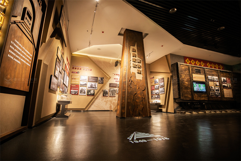 鐵路展館設(shè)計施工-陜西鐵路陳列館案例展示 鐵路展館設(shè)計施工-陜西鐵路陳列館案例展示