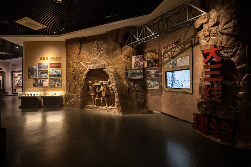鐵路展館設(shè)計施工-陜西鐵路陳列館案例展示 鐵路展館設(shè)計施工-陜西鐵路陳列館案例展示