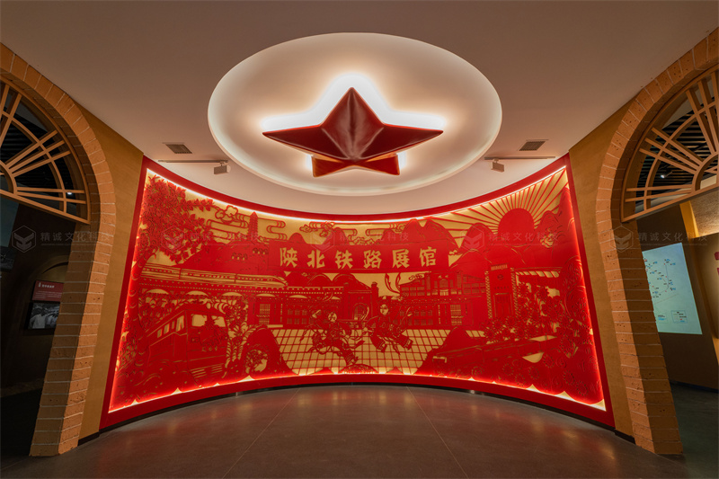 陜北鐵路展館案例展示