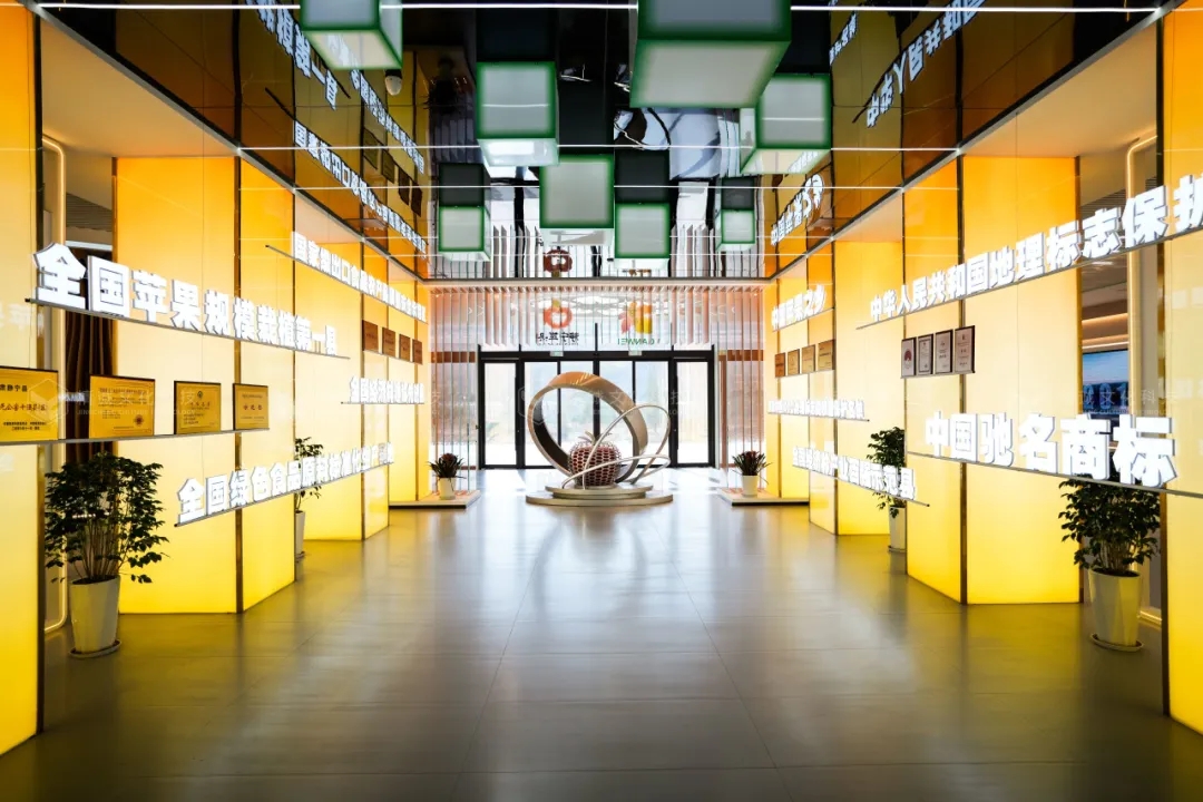 蘋果展廳設計施工-甘肅靜寧蘋果蘋果科創館 蘋果展廳設計施工-甘肅靜寧蘋果蘋果科創館