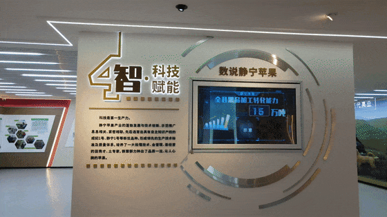 蘋果展廳設計施工-甘肅靜寧蘋果蘋果科創館 蘋果展廳設計施工-甘肅靜寧蘋果蘋果科創館