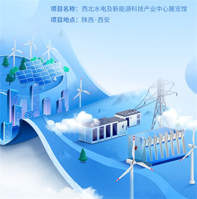 西北水電及新能源科技產業中心展覽館落成 西北水電及新能源科技產業中心展覽館落成